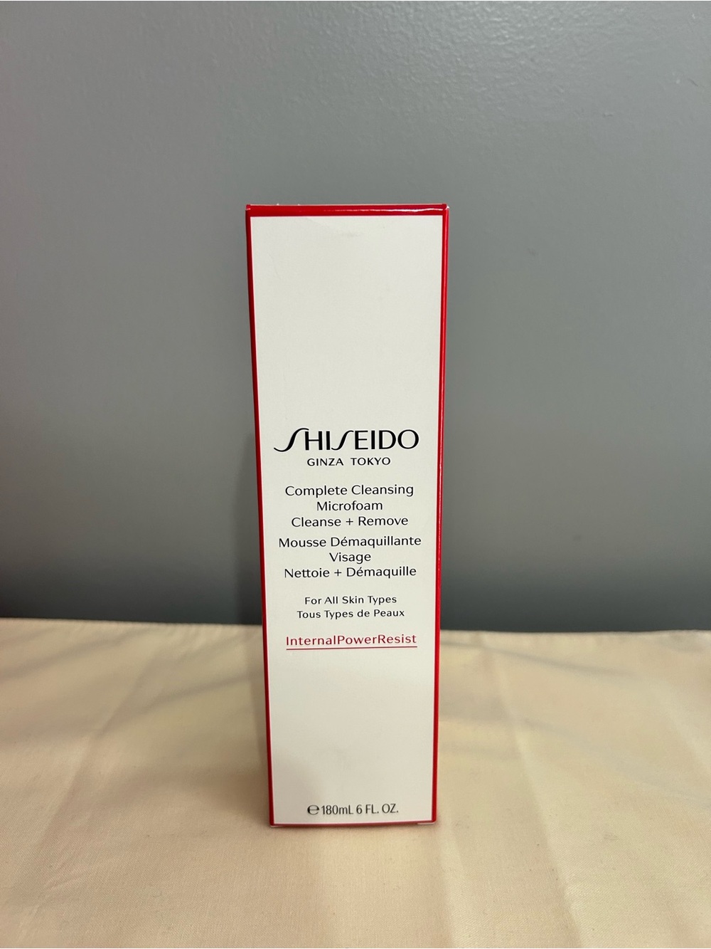 Shiseido Ginza Tokyo Complete Cleansing Microfoam Cleanse + Remove 180 ml NEW